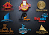 do attenion grabbing , modern 3d logo design