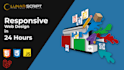 design responsive website in 24 hours