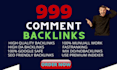 create manually 999 do follow blog comment backlinks