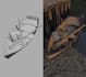 model high quality 3d game assets with pbr materials