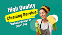 create cleaning service,plumber, handyman, and electrician website