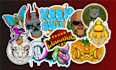 create amazing sticker design with comercial use