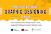 do creative graphic design work for social media, web, print