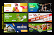 design facebook cover social media banner header