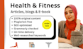 create weightloss workout articles and blogs