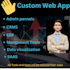 build custom website,web app, admin panel, saas, erp, CRM mern