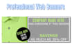 create a custom web banner