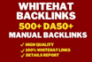 create foundation links with white hat seo method