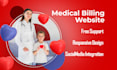 make professional medical billing website for your  company
