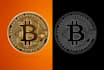 do any 3d gold coin token bitcoin crypto design