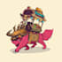 character design and cartoon illustration