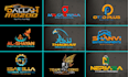 do professional minimalist 3d logo design in 12 hours
