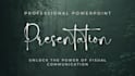 create a professional and creative powerpoint presentation design