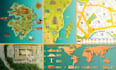 design unique vector map, event map or city map illustration