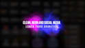 create clean social media lower thirds