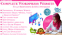 create mordern wordpress design, portfolio or blog website