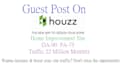 write and publish a home improvement guest post on houzz