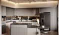 do photorealistic 3d kitchen interior rendering and design using 3ds max vray
