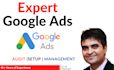 setup, audit and coach on the google ads ppc campaigns