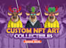 make unique characters for your nft art collection