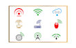 design app and web icons and icon logo