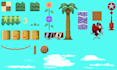 create pixel art character, sprite, tile, game asset