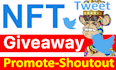 do nft giveaway twitter promotion