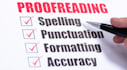 proofread, edit, or write