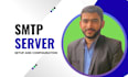 set up an SMTP server on your website