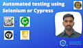 write test automation scripts using selenium and cypress