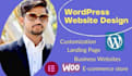 design, redesign and build wordpress website