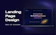 design a high converting figma landing page for your business