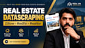 scrape zillow redfin realtor data using python and javascript