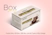 do box packaging design, custom gift box, mailer, 3d mockup