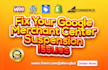 fix your google merchant center suspension and misrepresentation issues