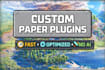 develop minecraft plugins for paper servers