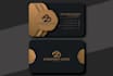 design an elegant and professional business card