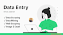 do data scraping, website scraping, data cleanup