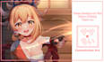 make anime art and manga illustration in a very cute style
