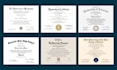 design professional certificate, diploma certificate, and custom certificate