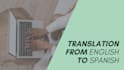 translate english to spanish
