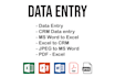 convert your jpeg to excel, ms word