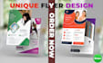 do a unique flyer design