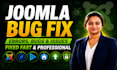 fix, customize, redesign or develop your joomla website
