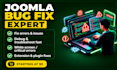 fix customize and develop your joomla website professionally