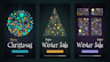 create christmas greeting cards and animation videos