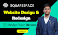 squarespace website design redesign squarespace website with seo
