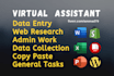 be data entry, web scraping and copy paste, excel data entry