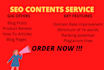 write incredible SEO contents
