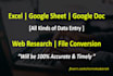 do data input, data entry, web research and copy paste jobs